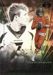 2020 Panini Illusions Base Set Drew Lock #61 card