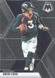2020 Panini Mosaic Base Set Drew Lock #66 card