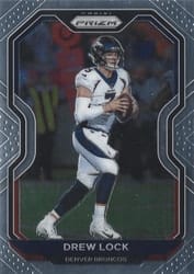 2020 Panini Prizm Base Set Drew Lock #113 card