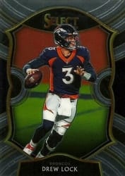 2020 Panini Select Base Set Drew Lock #27 card