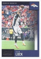 2020 Score Base Set Drew Lock #125 card