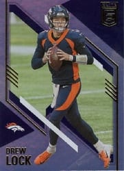 2021 Donruss Elite Base Set Drew Lock #67 card
