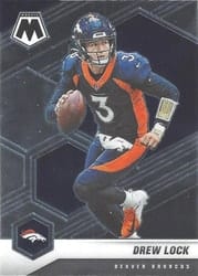 2021 Panini Mosaic Base Set Drew Lock #66 card