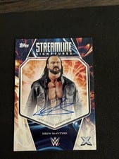 2025 Topps Exalted WWE Wrestling Streamline Signatures Drew McIntyre #STS-DMI card