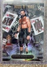 2026 Topps Chrome WWE House of Cards Drew McIntyre #HOC-16 card