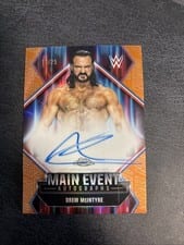 2026 Topps Chrome WWE Main Event Autographs Drew McIntyre #MEA-DM card