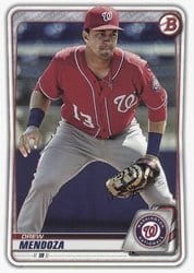 2020 Bowman Prospects Drew Mendoza #BP-71 card