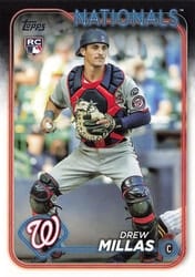 2024 Topps Base Set Drew Millas #530 card