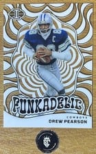 2023 Panini Illusions Funkadelic Drew Pearson #5 card