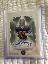 2023 Topps Composite Topps Chrome Autographs Set Drew Pearson #TCA-DPE card