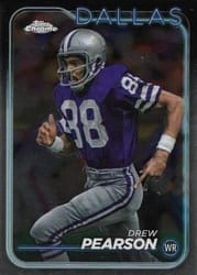 2024 Topps Chrome Base Set Drew Pearson #42 card