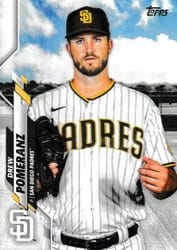 2020 Topps Update Base Set Drew Pomeranz #U-32 card