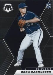 2021 Panini Mosaic Base Set Drew Rasmussen #280 card