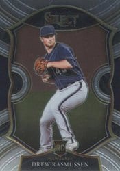 2021 Panini Select Base Set Drew Rasmussen #38 card
