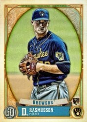 2021 Topps Gypsy Queen Base Set Drew Rasmussen #130 card