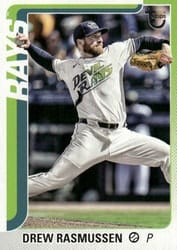 2025 Topps Update Base Set Drew Rasmussen #US316 card