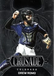 2023 Panini Chronicles Crusade Drew Romo #8 card