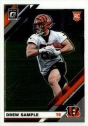 2019 Donruss Optic Base Set Drew Sample #125 card