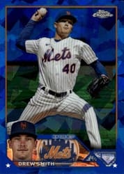2023 Topps Chrome Update Sapphire Edition Base Set Drew Smith #USCS30 card