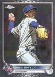 2022 Topps Chrome Update Base Set Drew Smyly #USC66 card
