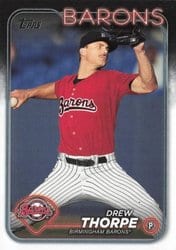 2024 Topps Pro Debut Base Set Drew Thorpe #PD-87 card