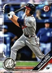 2019 Bowman Prospects Drew Waters #BP-126 card