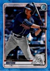 2020 Bowman Sapphire Edition Base Set Drew Waters #BCP-2 card