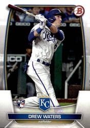 2023 Bowman Base Set Drew Waters #5 card