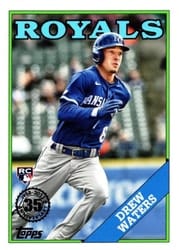 2023 Topps 1988 Topps Baseball (Series 2) Drew Waters #2T88-29 card