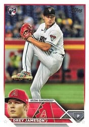 2023 Topps Base Set Drey Jameson #502 card