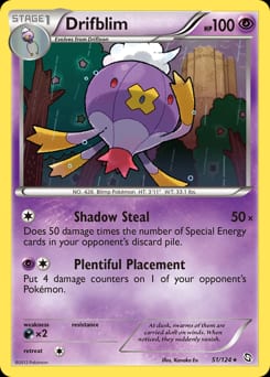 2012 Dragons Exalted Drifblim #51 card