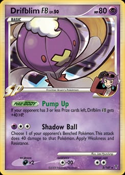 Supreme Victors Drifblim FB #3 card