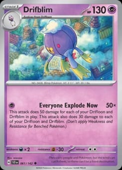 2024 Stellar Crown Drifblim #61 card