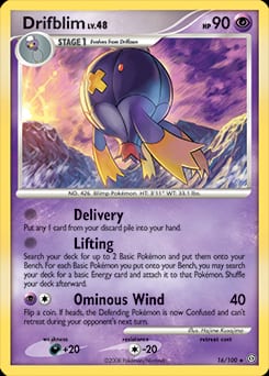 2008 Stormfront Drifblim #16 card