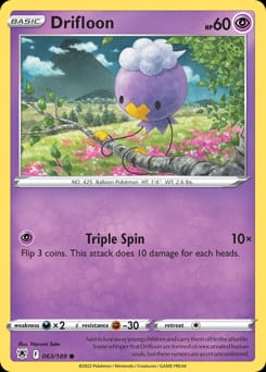 Astral Radiance Drifloon #63 card