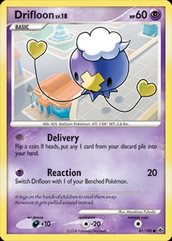 Majestic Dawn Drifloon #61 card