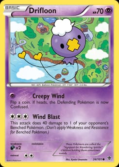 Plasma Blast Drifloon #34 card