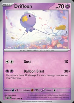 2023 Scarlet & Violet Drifloon #89 card