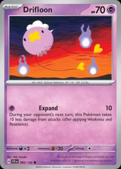 Stellar Crown Drifloon #60 card
