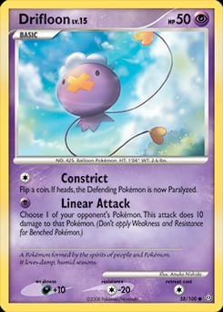 Stormfront Drifloon #58 card