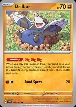 Temporal Forces Drilbur #85 card