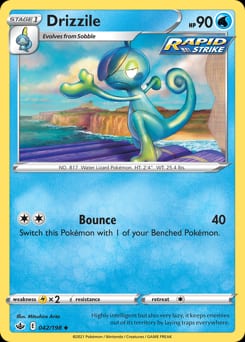 Chilling Reign Drizzile #42 card
