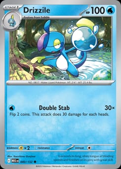 Mega Evolution Drizzile #40 card