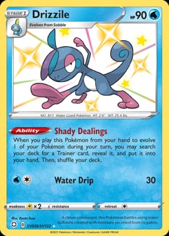 Shining Fates Shiny Vault Drizzile #SV026 card