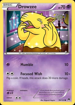 BREAKpoint Drowzee #50 card