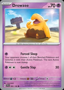 2023 Scarlet & Violet Drowzee #82 card