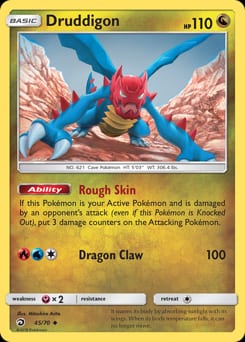 2018 Dragon Majesty Druddigon #45 card