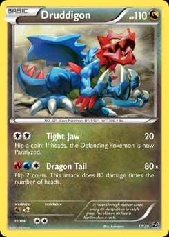 Dragon Vault Druddigon #17 card