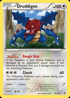 Noble Victories Druddigon #89 card