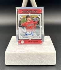 2023 Bowman Chrome Ascensions Autographs Druw Jones #BA-14 card